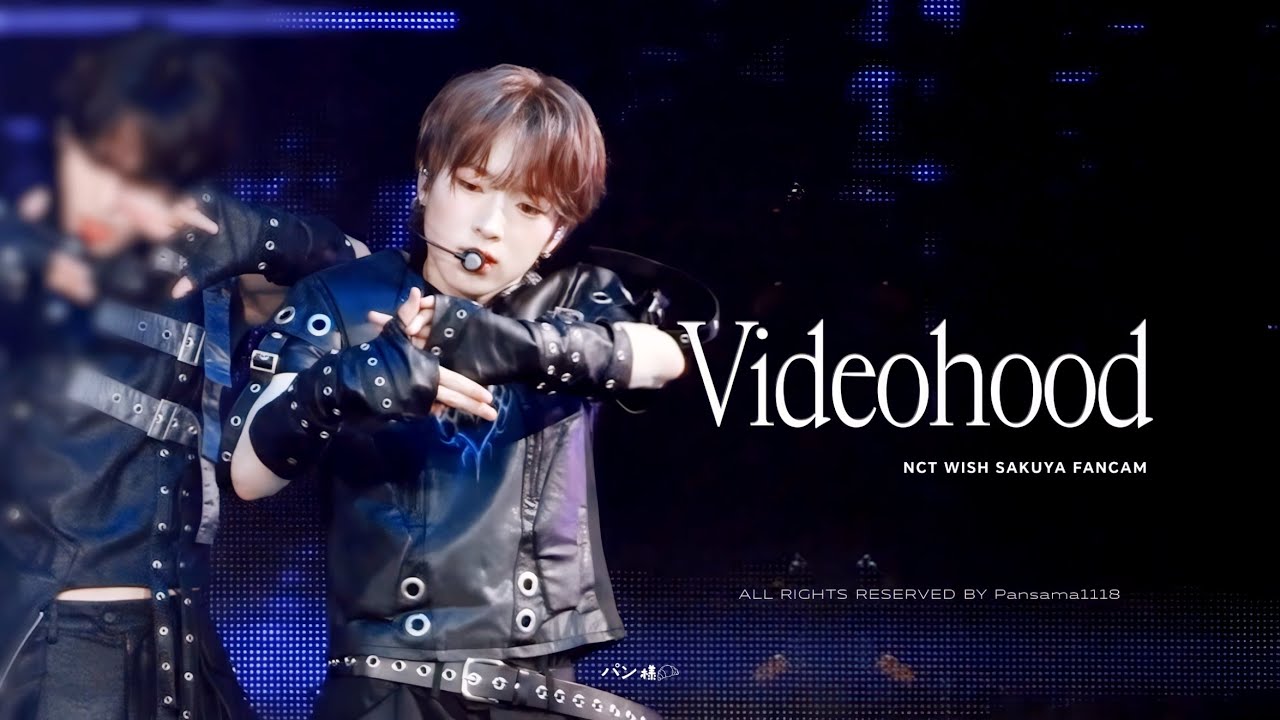 [4K] 251031 NCT WISH 사쿠야 SAKUYA - Videohood @NCT WISH 1st Concert ‘Into the Wish’ 직캠Fancam