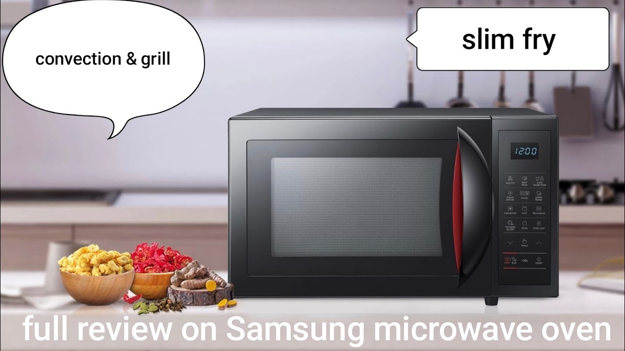 Samsung 28L convection & grill microwave oven with slim fry technology full review