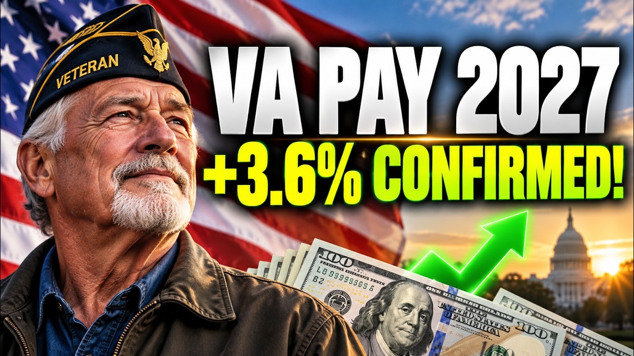 2027 VA Disability Rates: 3.6% Increase CONFIRMED &mdash; How Much Will You Get?