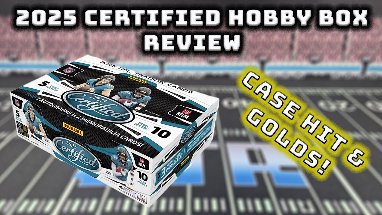 CASE HIT & GOLDS /10 HIT! Обзор сертифицированного футбольного ящика Hobby Box 2025!
