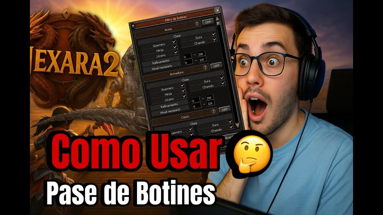 Como usar el Pase de Botines Metin2 Nexara2