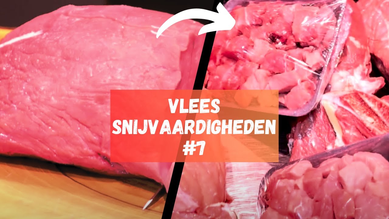 Vlees snijvaardigheden bij de slagerij op de Yaşar Markt #7