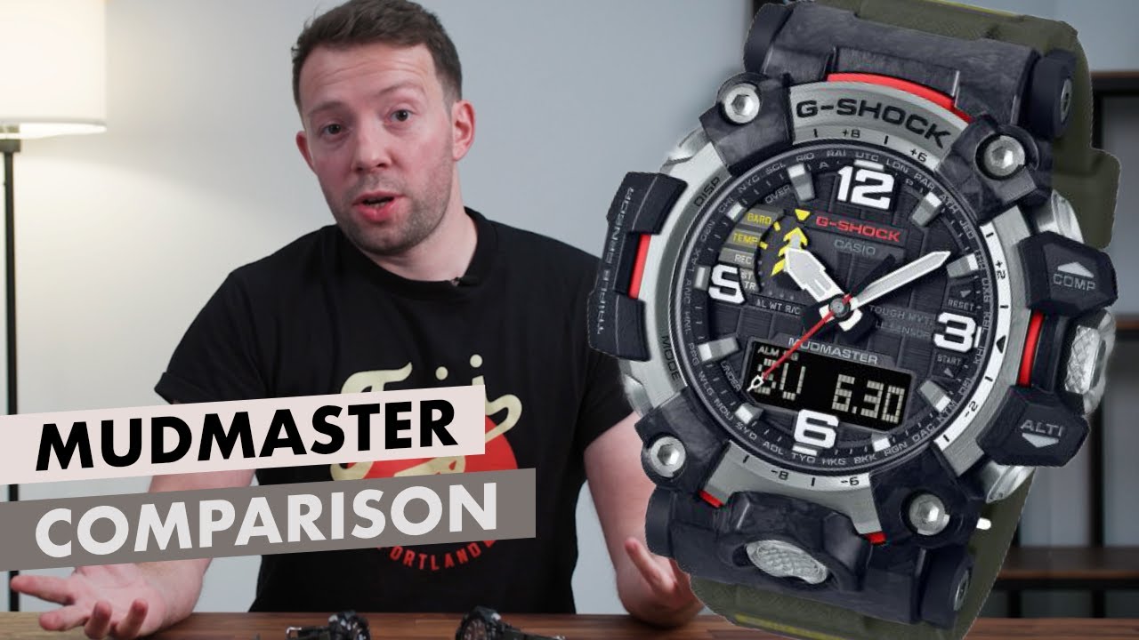 G-Shock Mudmaster Showdown: практическое сравнение