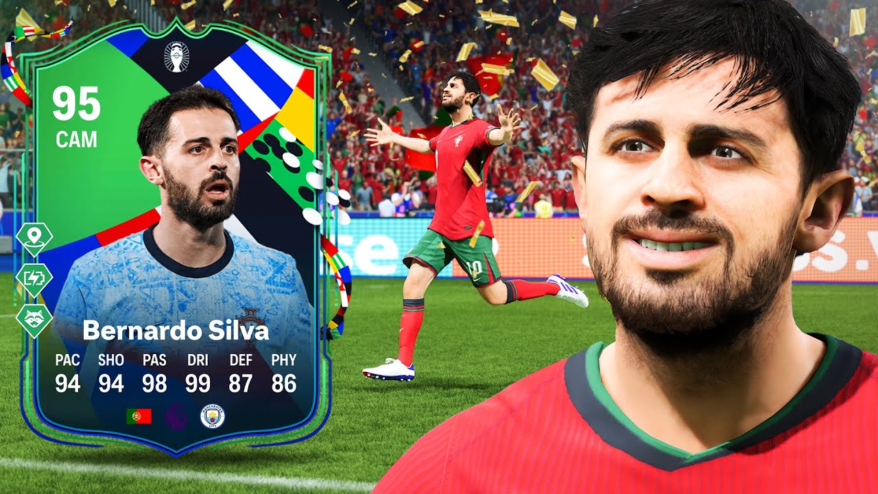 95 Path To Glory Objective Bernardo Silva!! 🇵🇹 FC 24 Player Review
