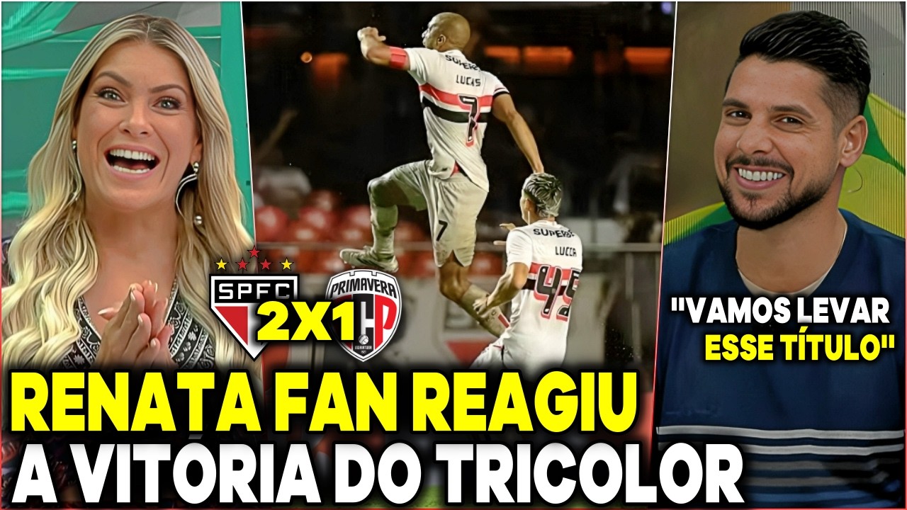 RENATA FAN E CICINHO RASGARAM ELOGIOS AO TRICOLOR! JOGO ABERTO SÃO PAULO ''POSTURA DE TIME GRANDE''