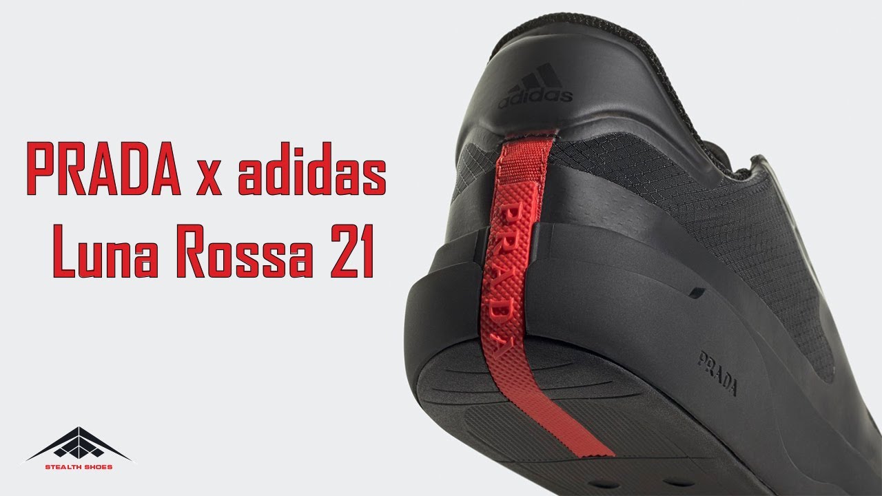 Prada x adidas Luna Rossa 21 Core Black Colorway Shoes Exclusive Look & Release Date + Price
