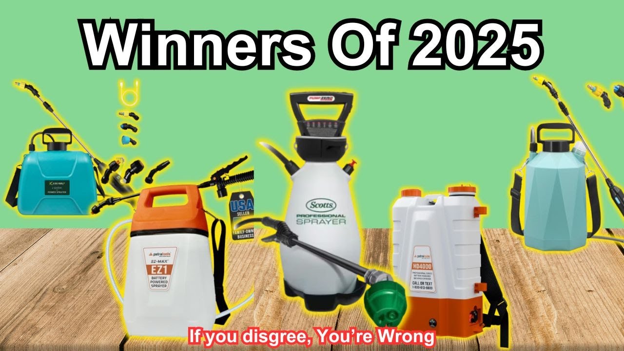5 Best Battery Powered Sprayer- Winners of 2026
