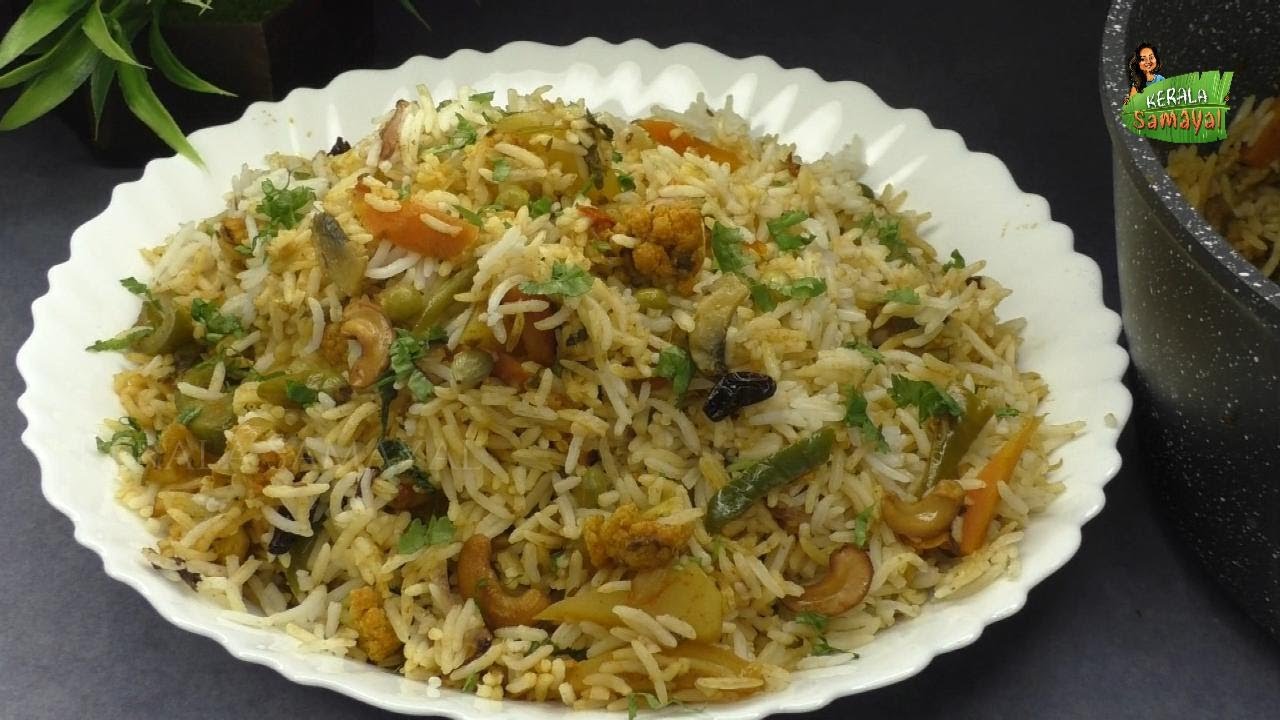 Vegetable Dum Biriyani Kerala Style || Lunch || Dinner || Rice Recipe in Tamil