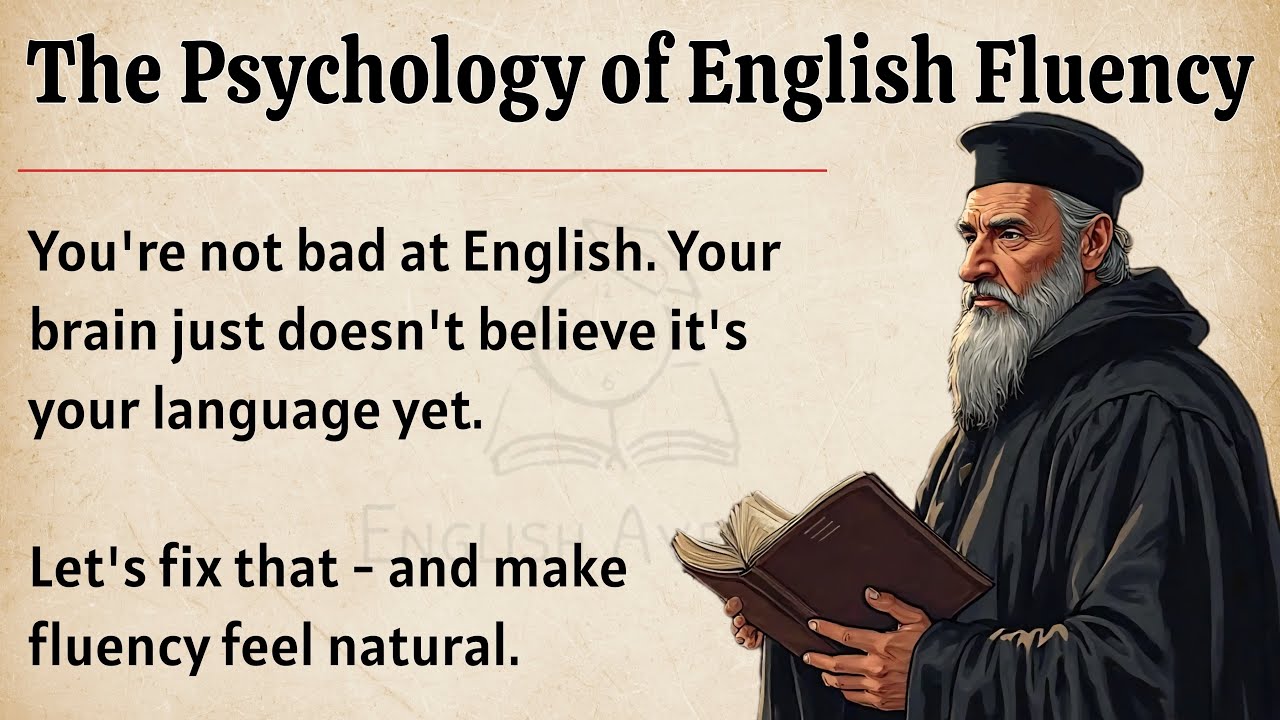 The Psychology of English Fluency || Speak English Naturally and Fluently || Graded Reader 