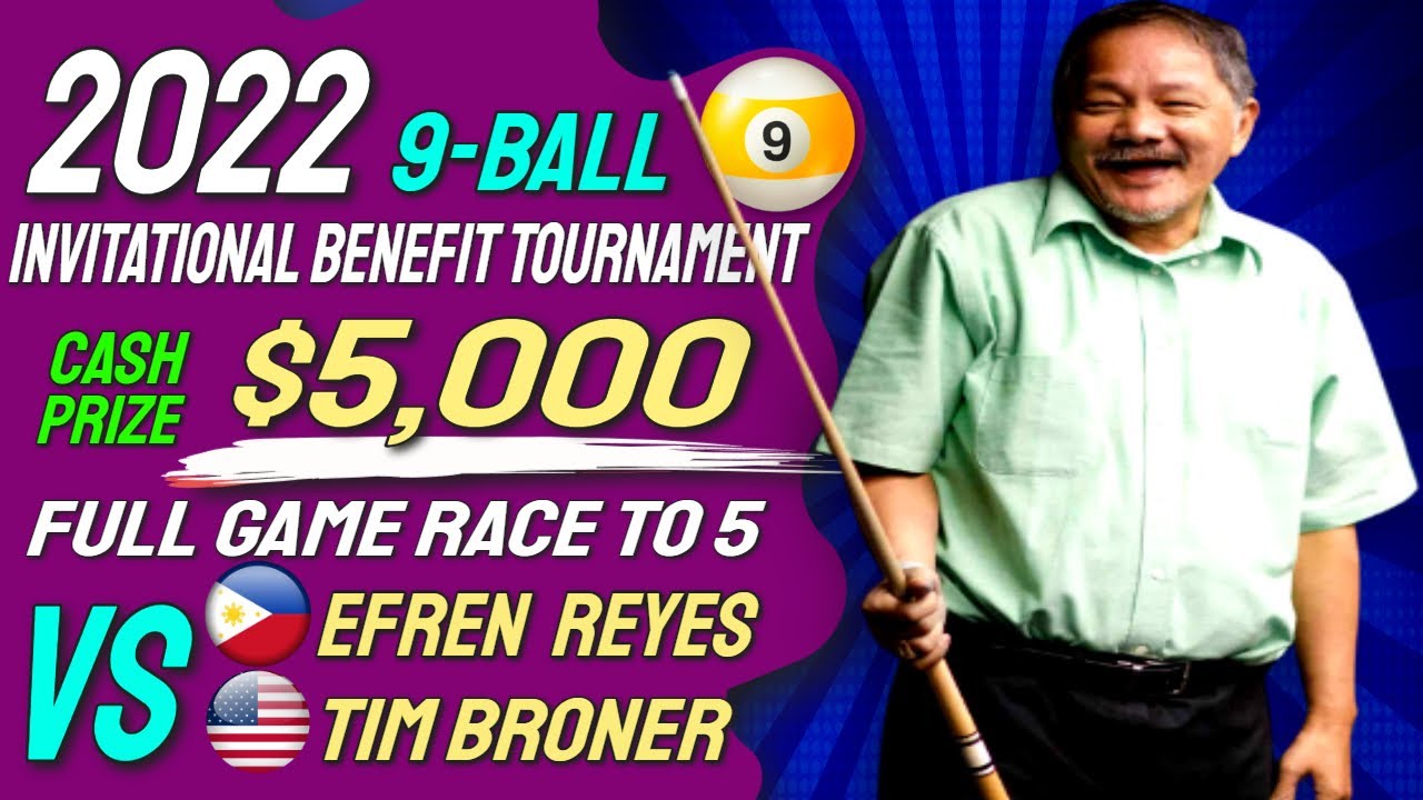 Tim Broner: I will do my best to Retire you | Efren Reyes: Dream high and try | Tournament Match