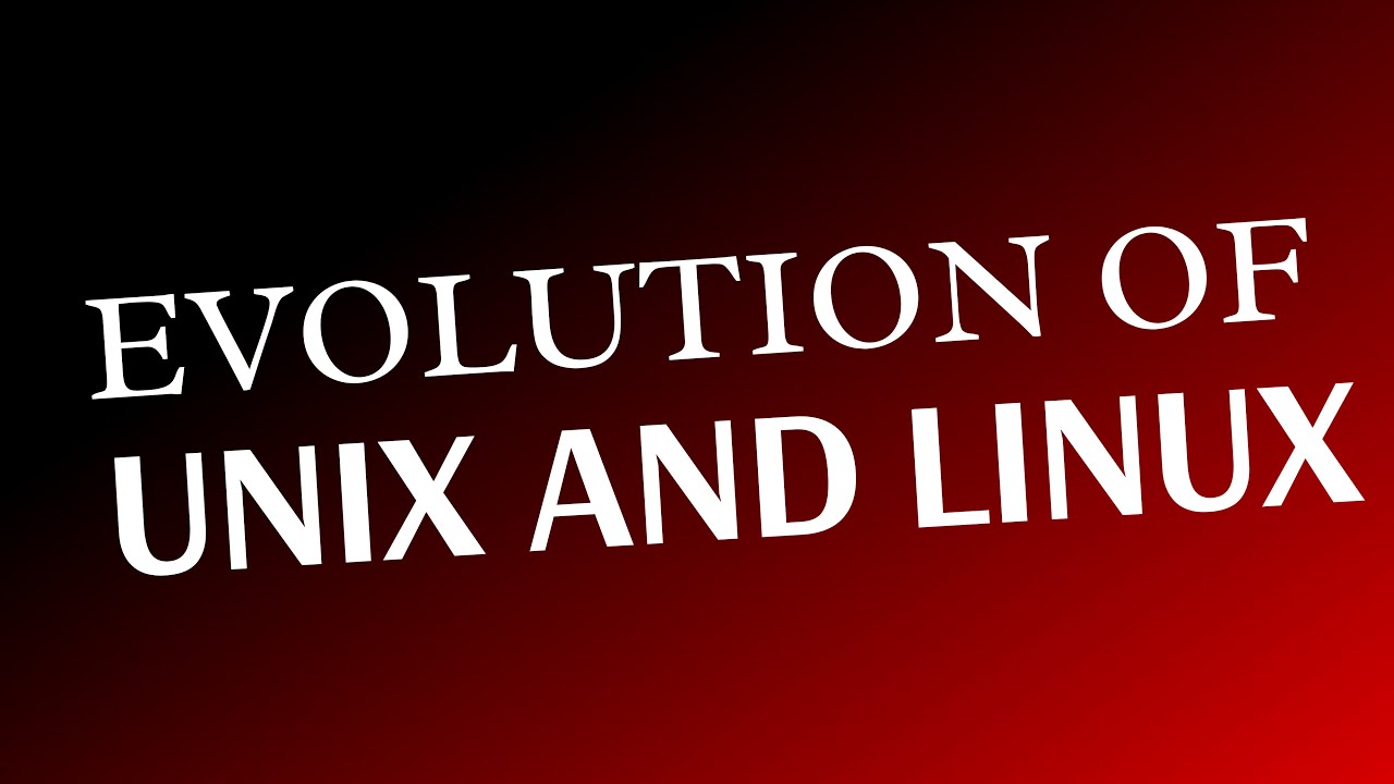 Evolution of Unix and Linux Operating Systems