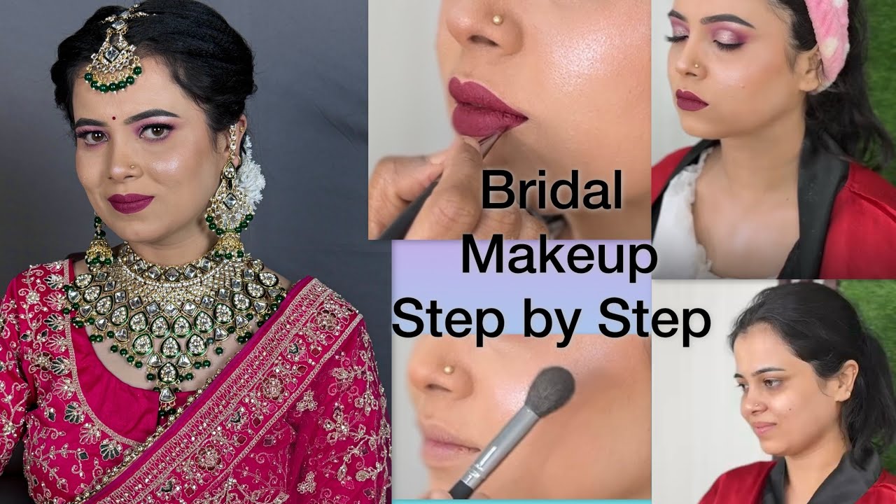 Beginner to Pro Makeup Level  | Flawless Bridal Makeup Step by Step |Tips & Tricks  for Perfect Look