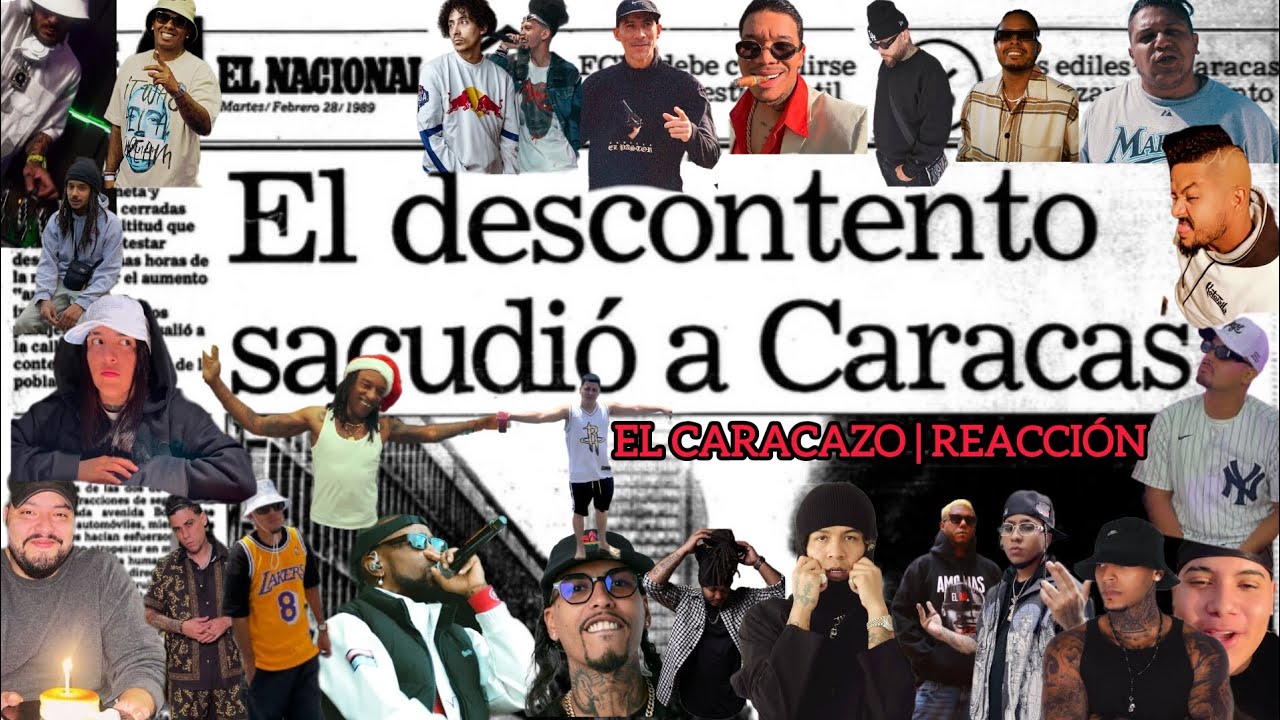 EL CARACAZO - REACCIÓN A LOS 26 ESPADACHINES DE VENEZUELA EN UN SOLO TEMA 🇻🇪