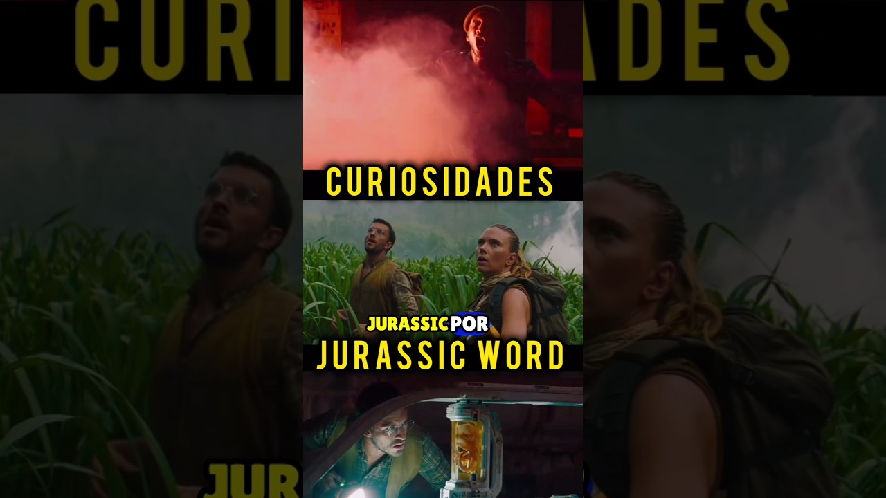 Curiosidades del Tr&aacute;iler de Jurassic Word Rebirth 😱 #jurrassicworld #jurrasicworld #shorts