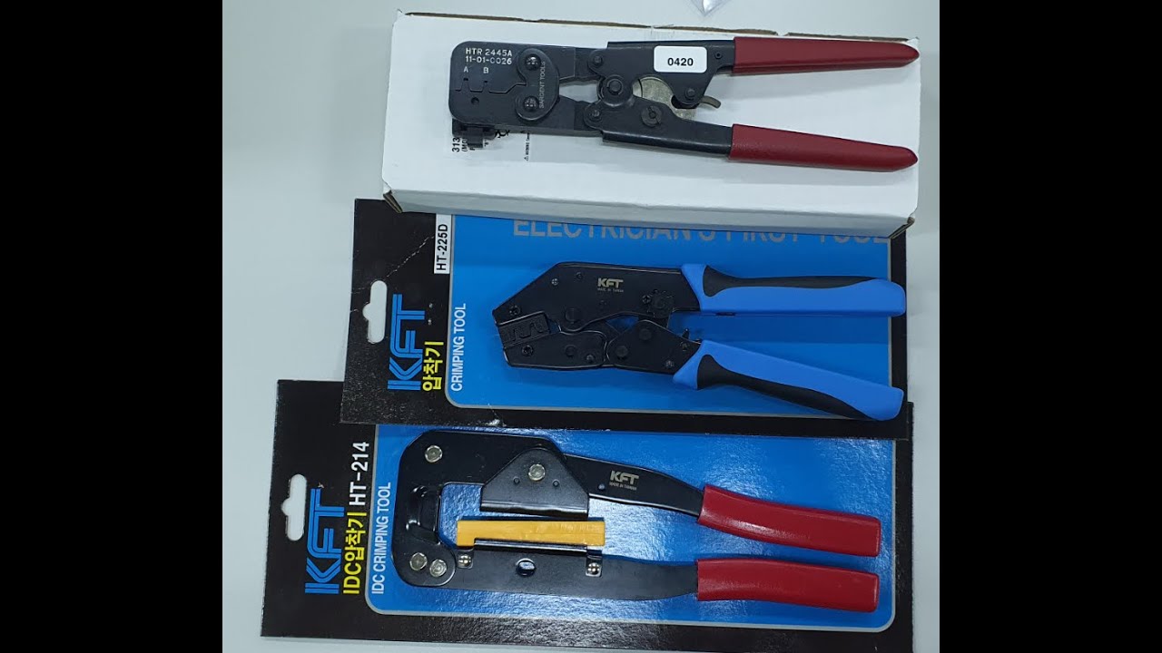 Ribbon Cable / Molex / KFT Crimping Tools