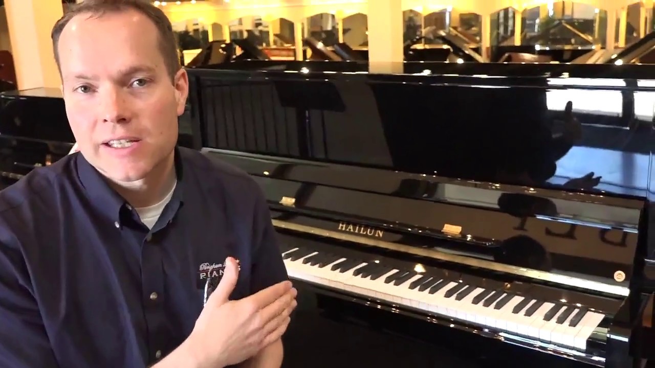 QRS Player Technology Demo on the Hailun 121 Upright Piano
