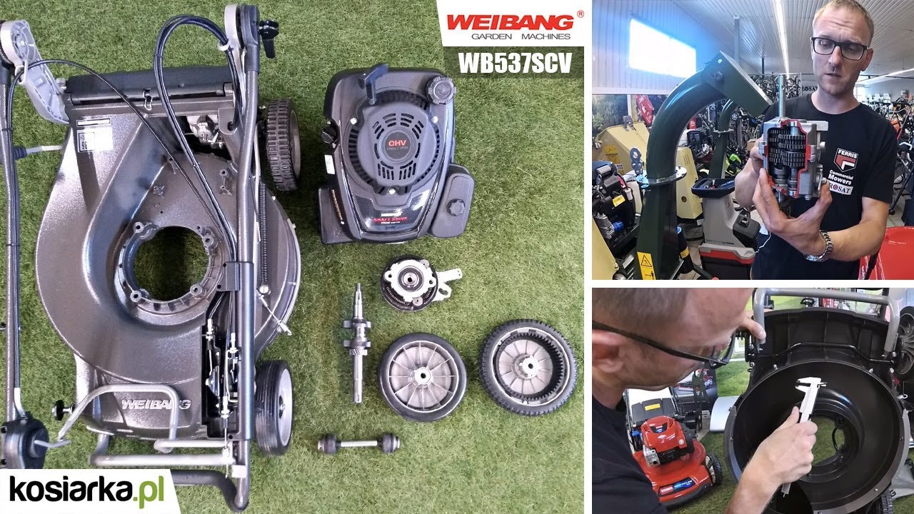 Kosiarka WEIBANG WB537SCV - AUTOPSJA