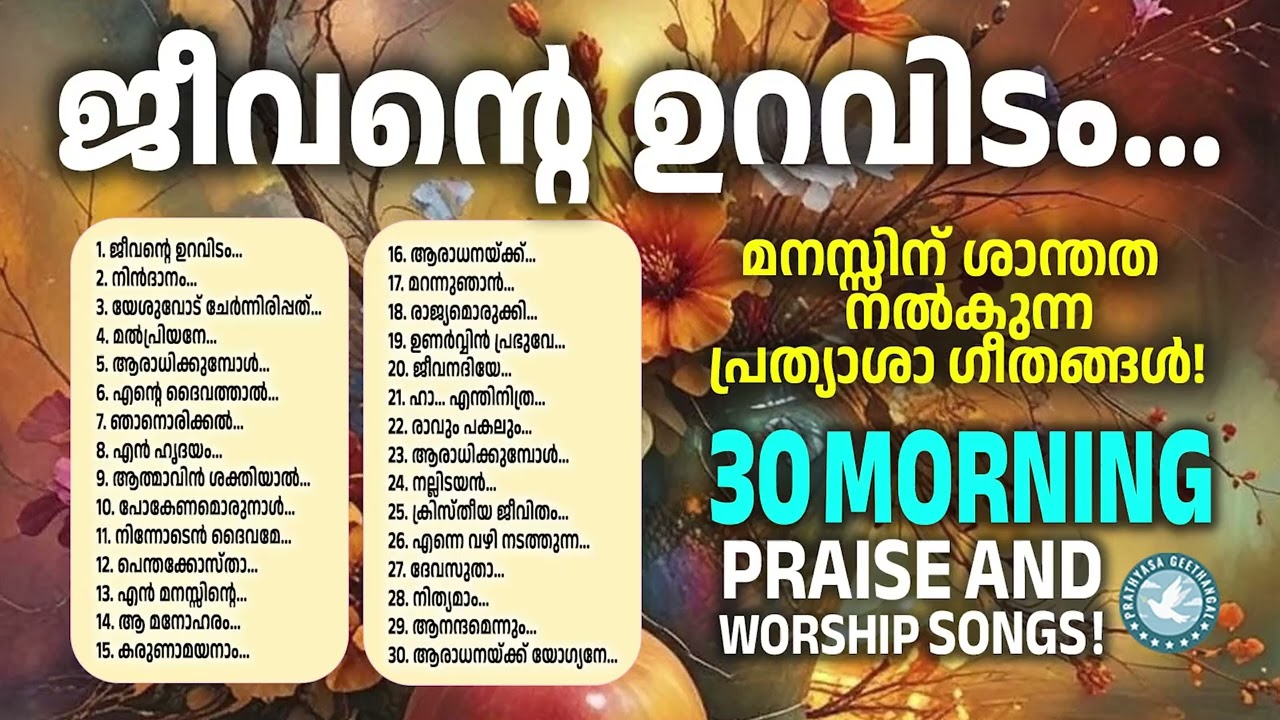 മനസിന് ശാന്തത നൽകുന്ന പ്രത്യാശ ഗീതങ്ങൾ | Prathyasha Geethangal | Binoy Chacko | Worship Songs