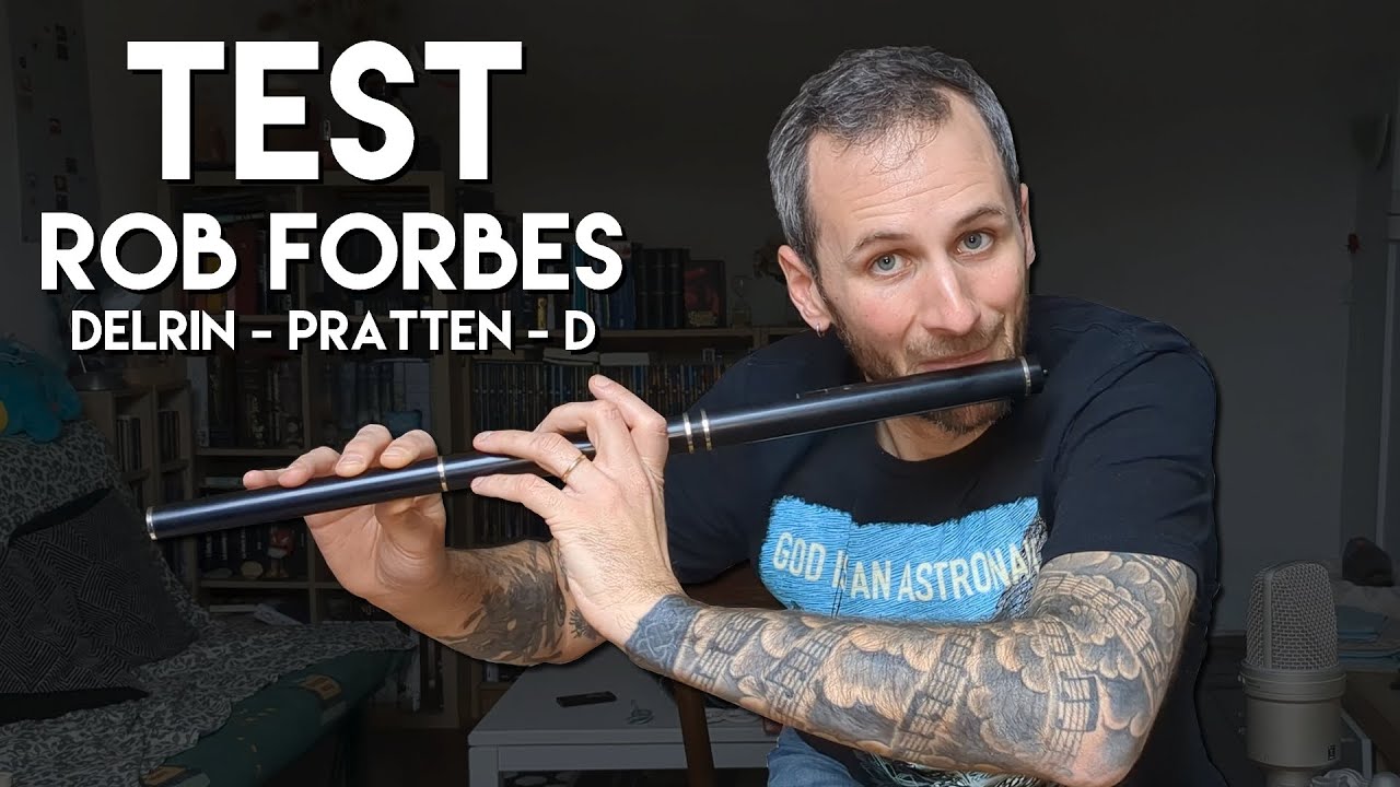 TEST Flûte Rob Forbes Delrin Keyless Pratten Style D