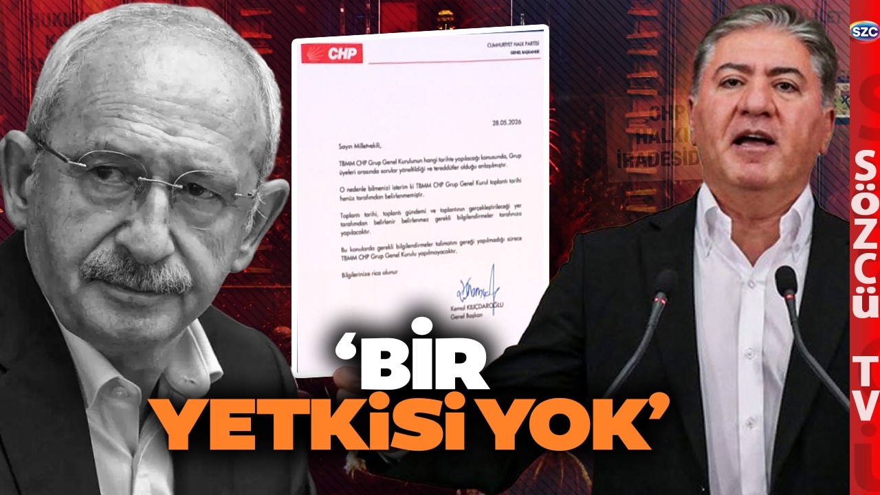 'Bir Yetkisi Yok' CHP&rsquo;de İmza Krizi B&uuml;y&uuml;yor! Murat Emir Kılı&ccedil;daroğlu'na Sert &Ccedil;ıktı