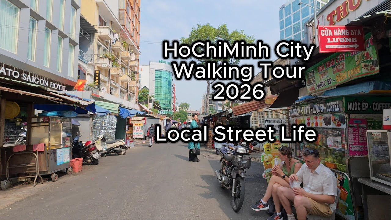 Vietnam 🇻🇳, HoChiMinhCity 4K Walking Tour | City Walk with Captions [4K/60fps]2026