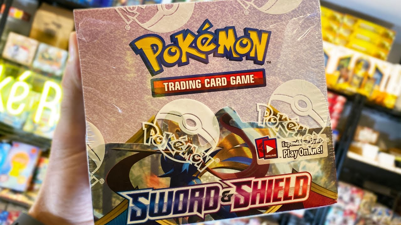 *Searching For GOLD Pokemon Cards!* Pokemon Sword And Shield Booster Box Opening! (Opened ALL PACKS)