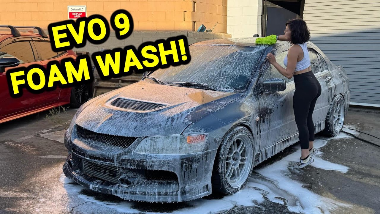 EVO 9 FOAM WASH!