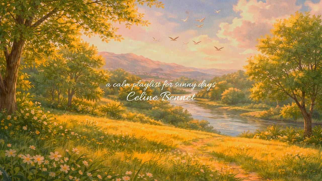 a calm playlist for sunny days - ☀️🌻 (study/read/write)