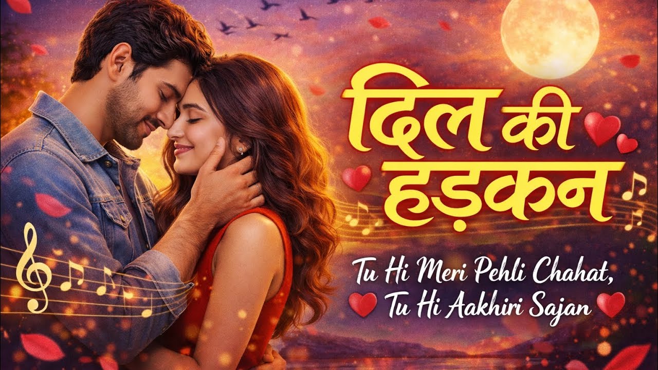 ❤️🎶🎵 “दिल की धड़कन” 🎵 तेरी हँसी में छुपा है मेरा जहाँ,तेरी बातों में मिलता सुकून यहाँ#lofimusic 