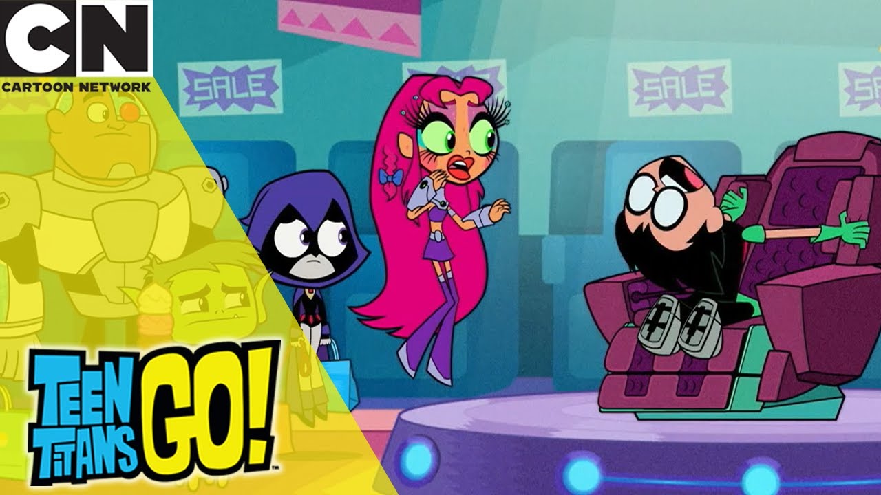 Teen Titans Go!  | Robin Finds Chair | Cartoon Network UK