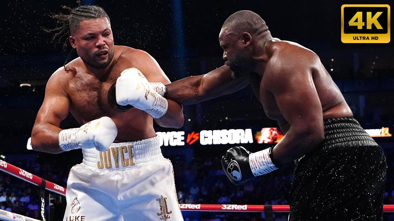 Joe Joyce (ENGLAND) vs. Derek Chisora (ENGLAND) | 4K - FULL HIGHLIGHTS  #boxing #sports #combat