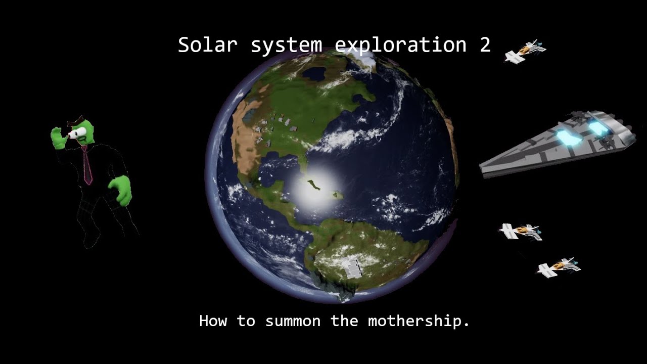 Solar system exploration 2: How to summon the mothership