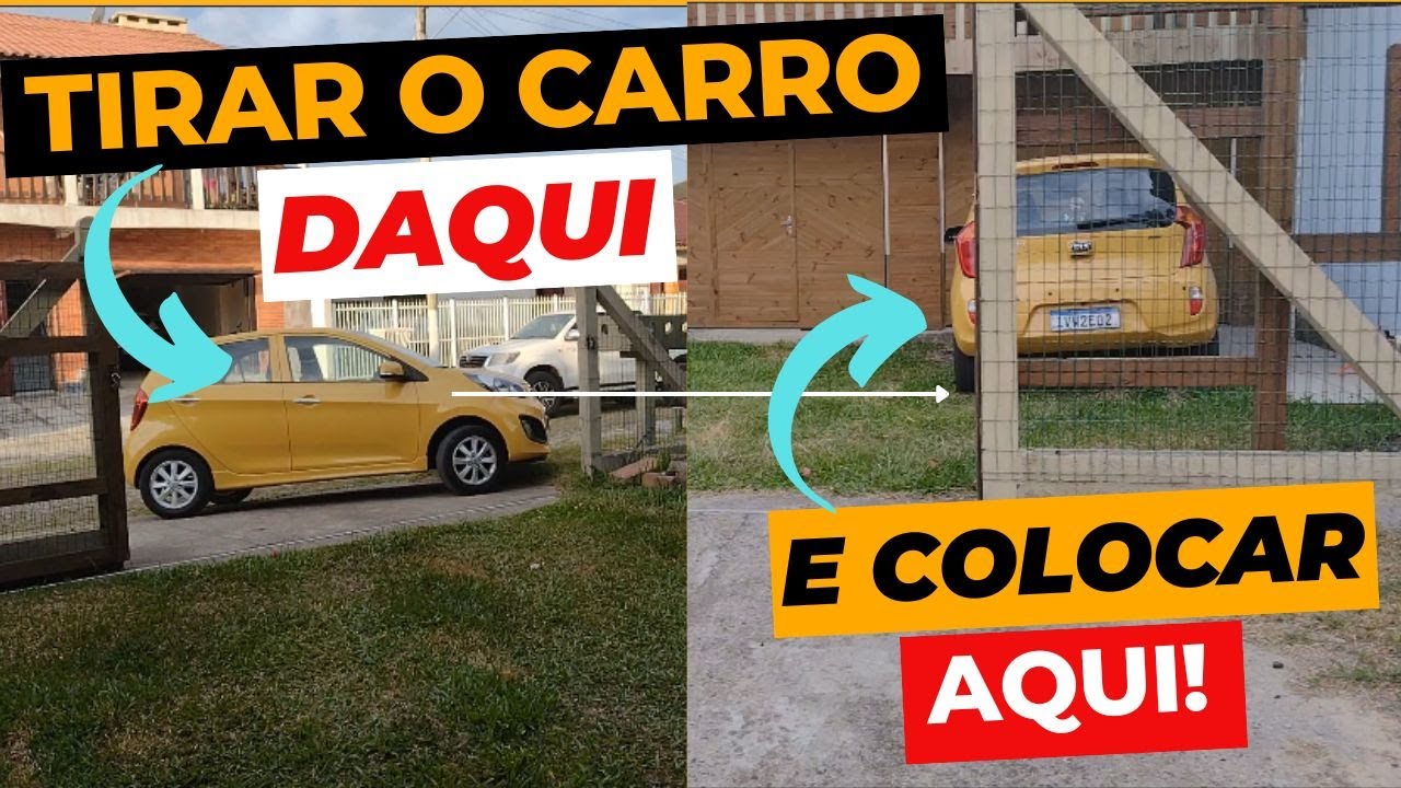 Guardar o carro em GARAGEM APERTADA