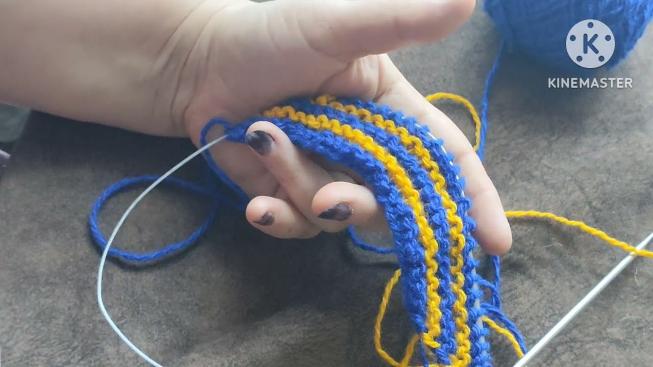 Как связать сидушки подставки спицами из остатков пряжи 🥰🧶🧶🧶🪡🪡