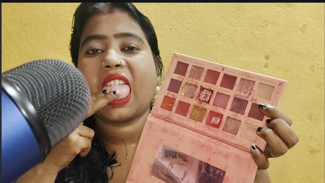 Asmr Spit Painting makeup 💄