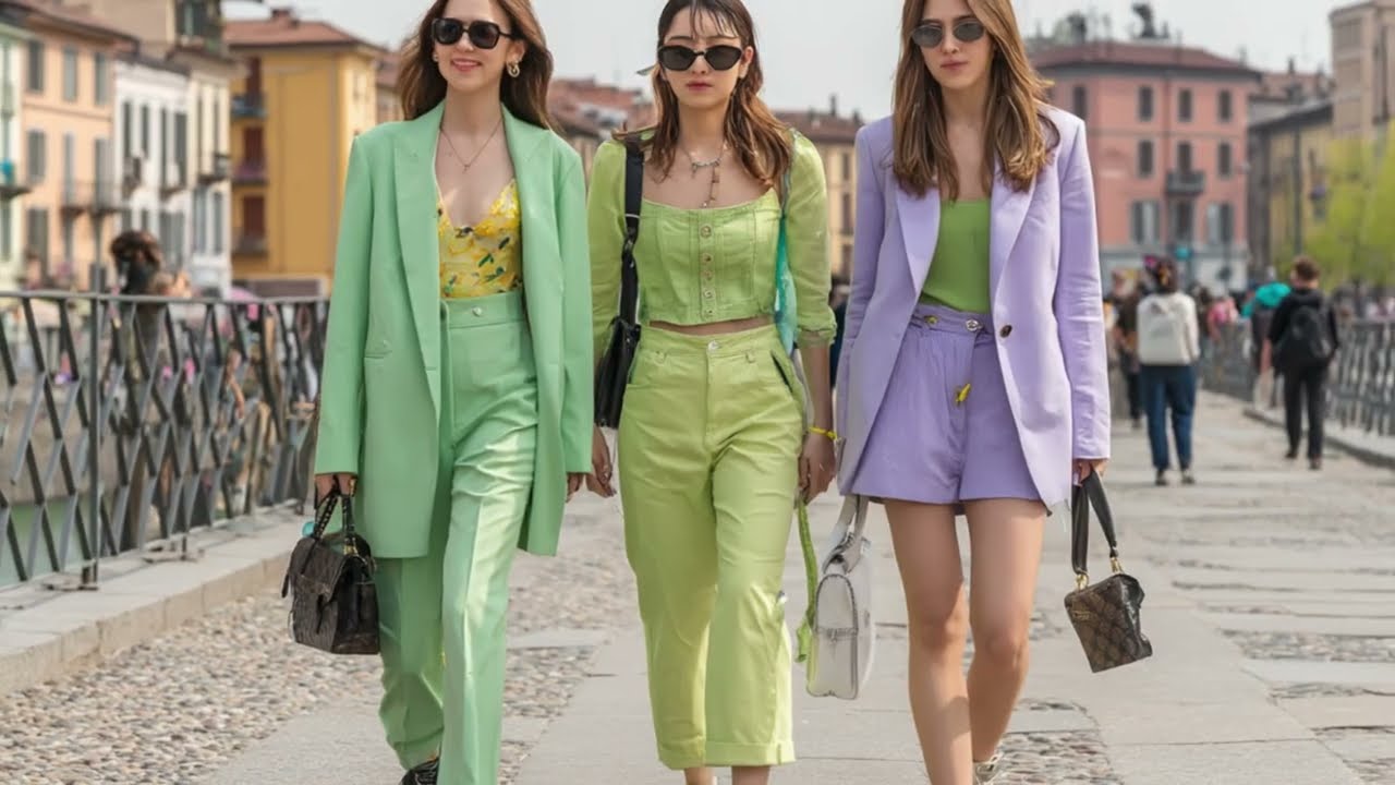 Milan&rsquo;s Spring Street Style: Italian Designer Fashion Trends