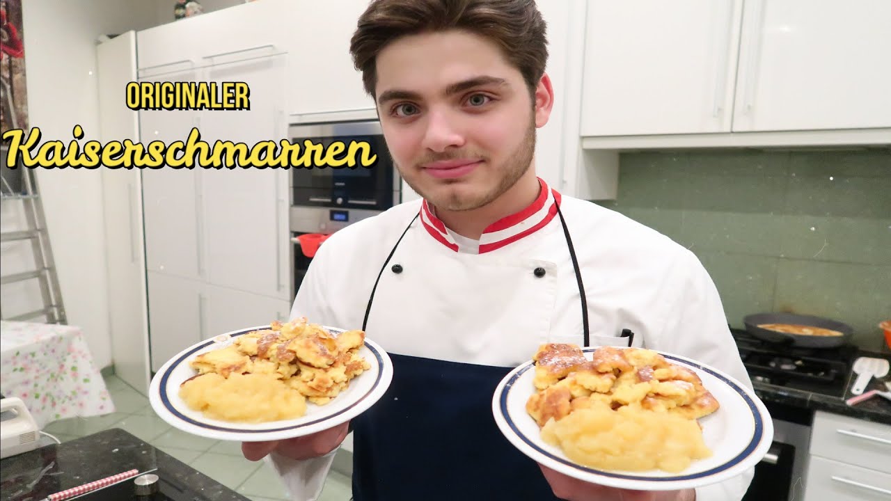 Kaiserschmarren - traditionelles Rezept, mit selbst gemachtem Apfelmus / JakovAMY