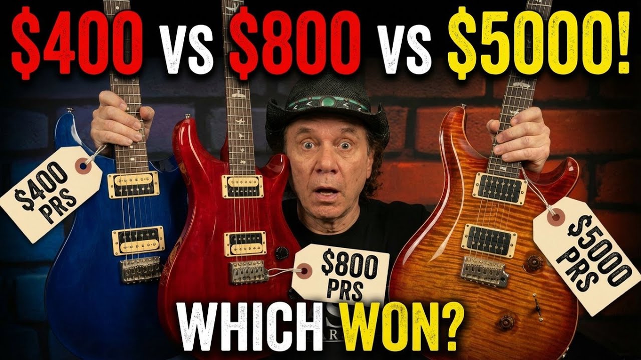 PRS Guitar Shootout That Will Shock You! - 3 Guitar 'Blind' Sound Challenge!