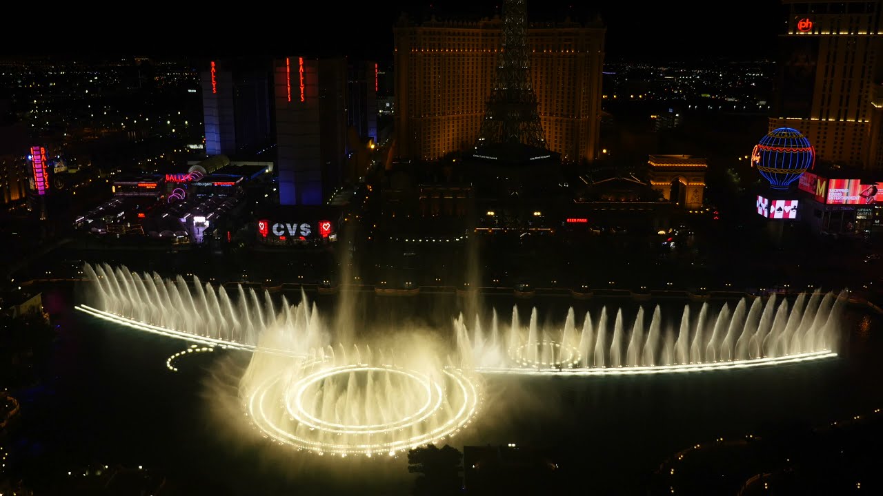 Fountains of Bellagio - The Ecstasy of Gold (Fountain View Room)