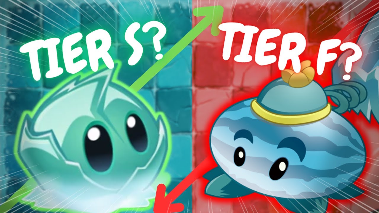 Ranqueando da PIOR pra MELHOR PLANTA DE GELO do PVZ 2!