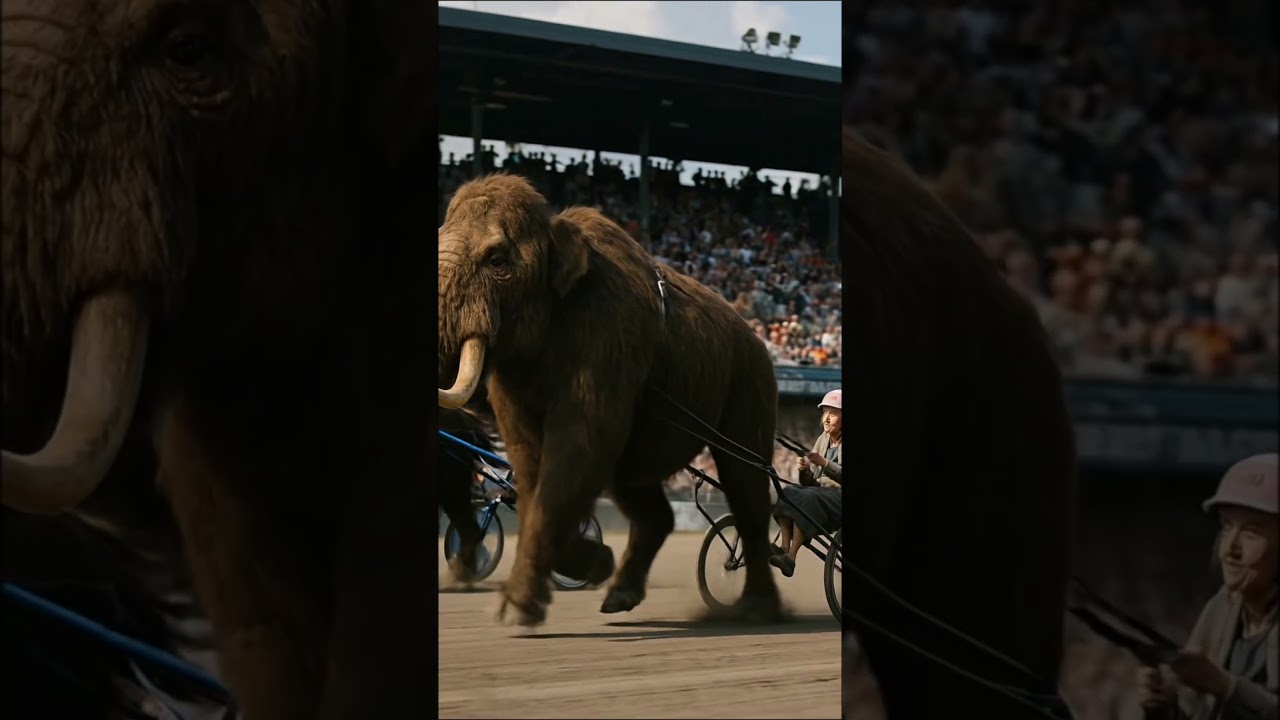 Hade ni bettat p&aring; Melvin? #satir #swedishmeatballking #mammut #komedi #humor #h&auml;star #h&auml;st #solvalla