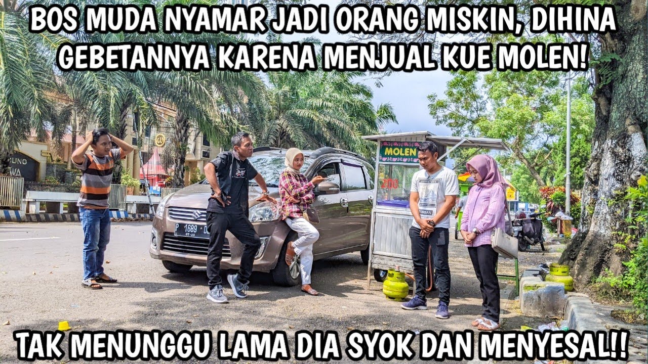 BOS MUDA NYAMAR JADI ORANG MISKIN, DIHINA GEBETANNYA KARENA MENJUAL KUE MOLEN! TAK LAMA DIA MENYESAL