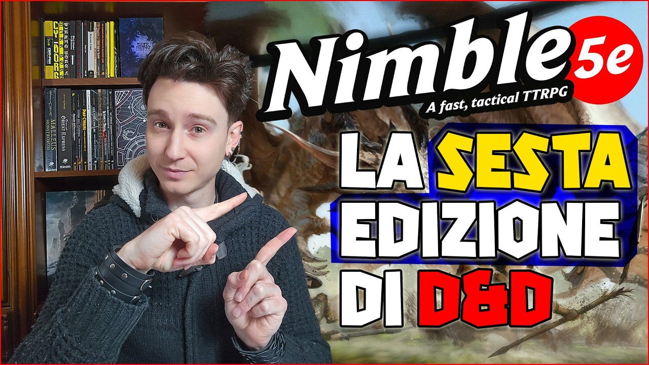Nimble, ossia D&D come avrebbe dovuto essere: veloce, tattico e... divertente!
