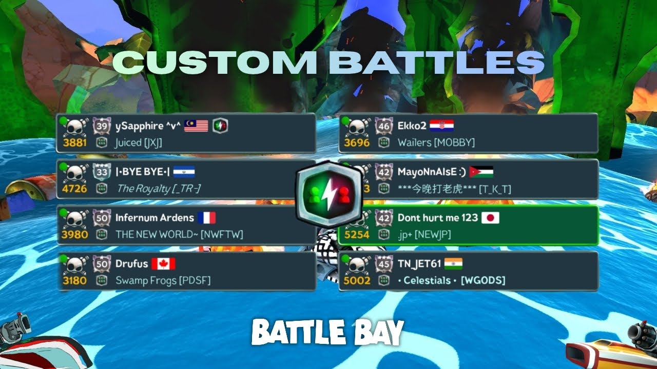 Custom battles - BATTLE BAY