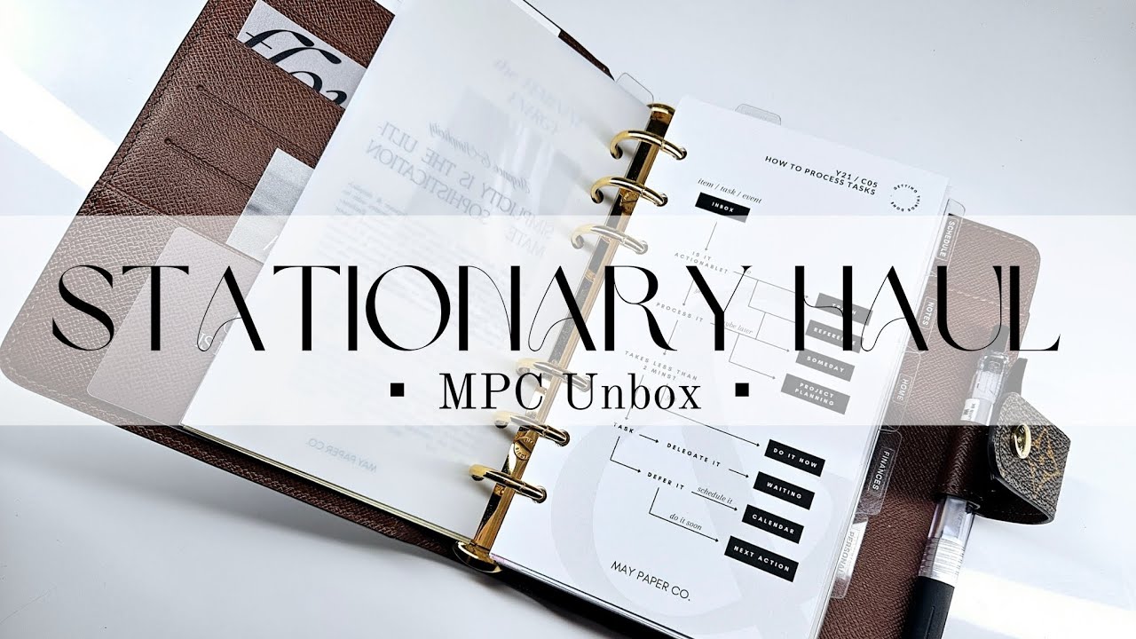 Stationary Haul | May Paper Co | Unboxing