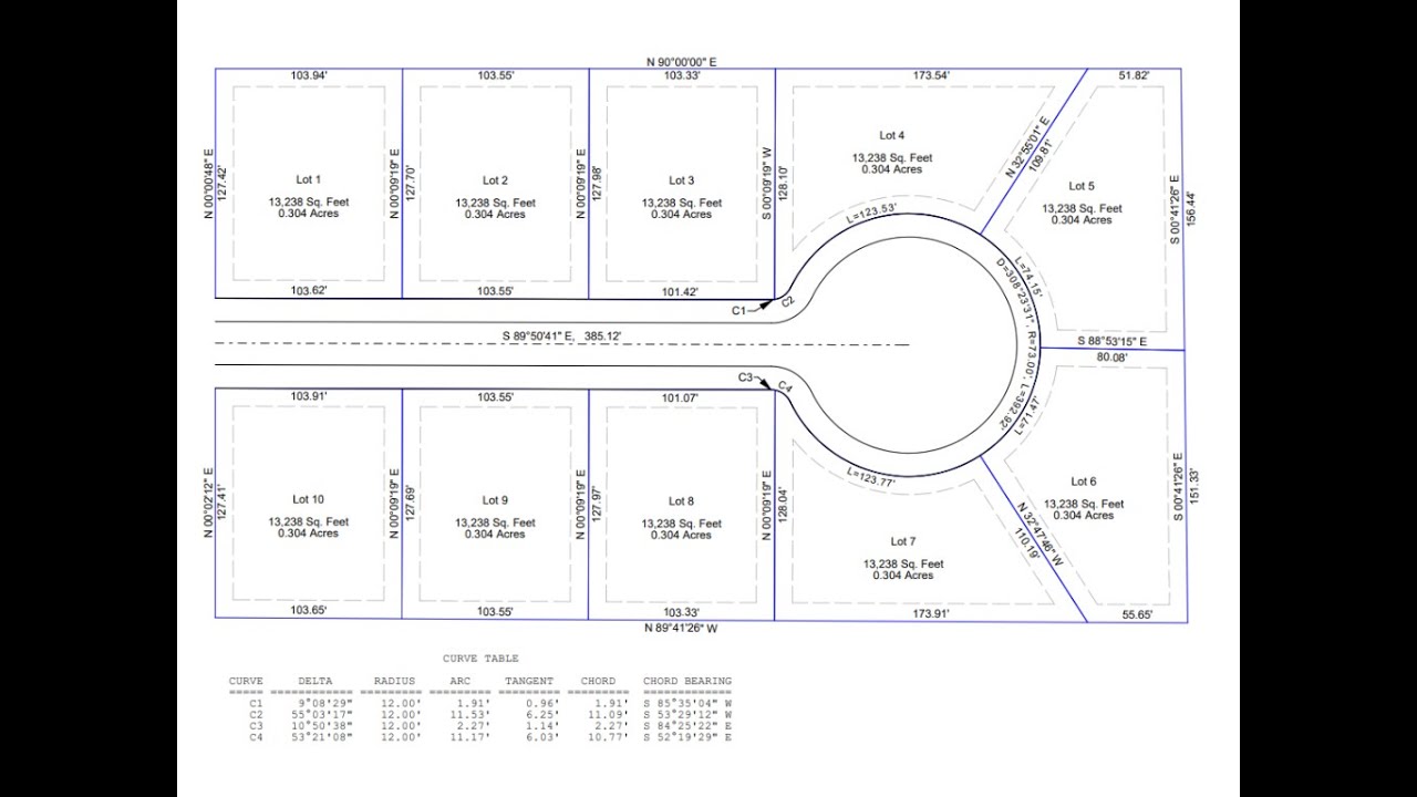 Creating a Subdivision - Part 1