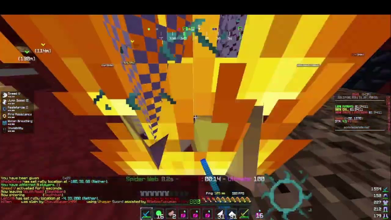 roster ayudando a su miembro a pvp