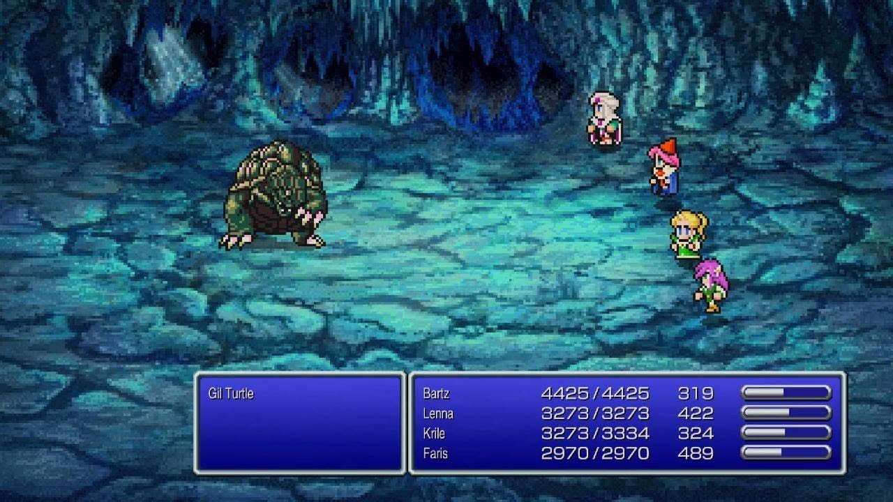 FINAL FANTASY V Pixel Remaster - Fighting Gil Turtle