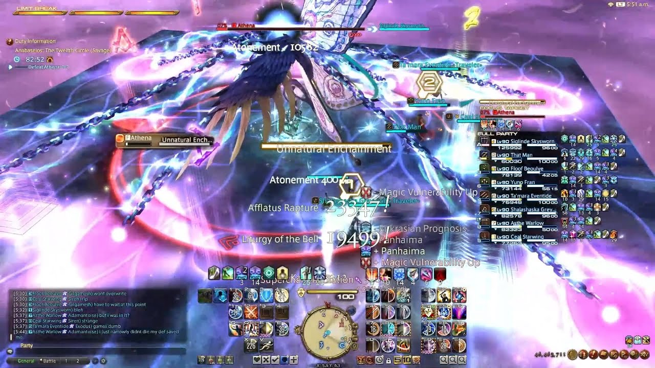 FFXIV P12S Superchain 2B ALL PATTERNS