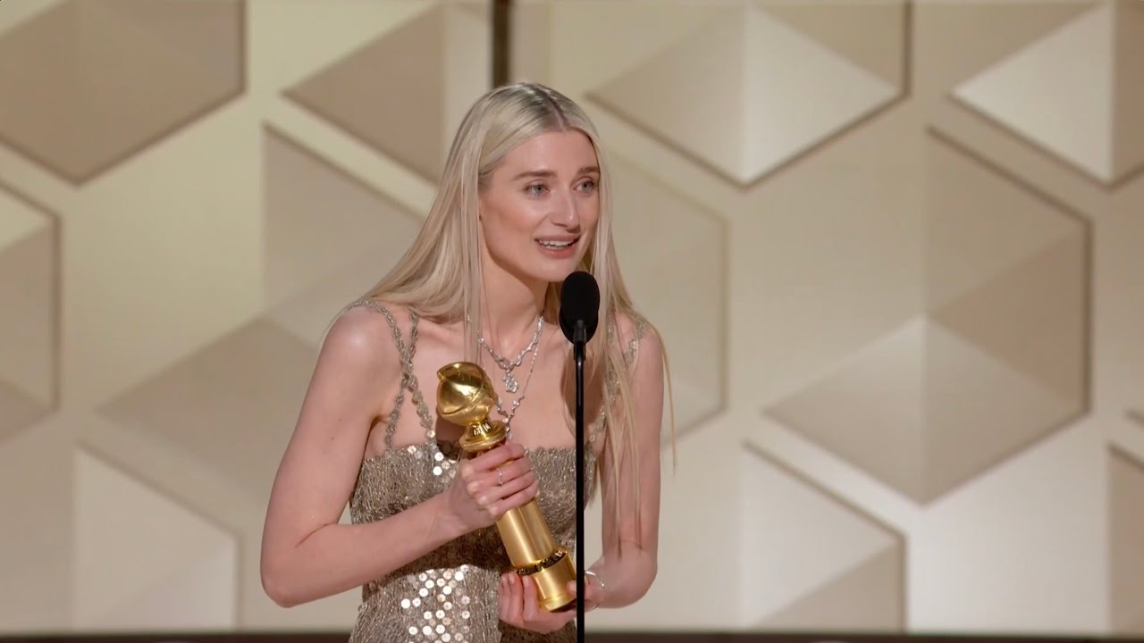 Elizabeth Debicki Wins Best Supporting Female Actor – Television I 81st Annual Golden Globes